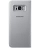 Origineel Samsung Galaxy S8 Plus Hoesje LED View Cover Zilver