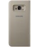 Origineel Samsung Galaxy S8 Plus Hoesje LED View Cover Goud