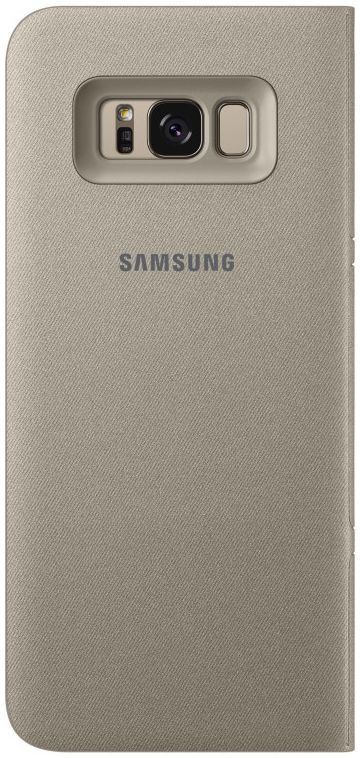 Origineel Samsung Galaxy S8 Plus Hoesje LED View Cover Goud afbeelding 4