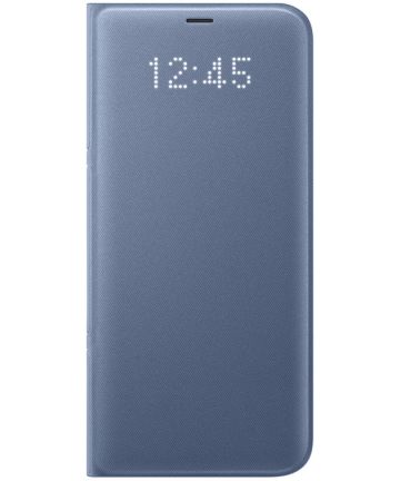 Samsung Galaxy S8 Plus Led View Hoesje Blauw Origineel Hoesjes
