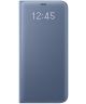 Samsung Galaxy S8 Plus Led View Hoesje Blauw Origineel