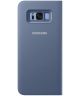 Samsung Galaxy S8 Plus Led View Hoesje Blauw Origineel