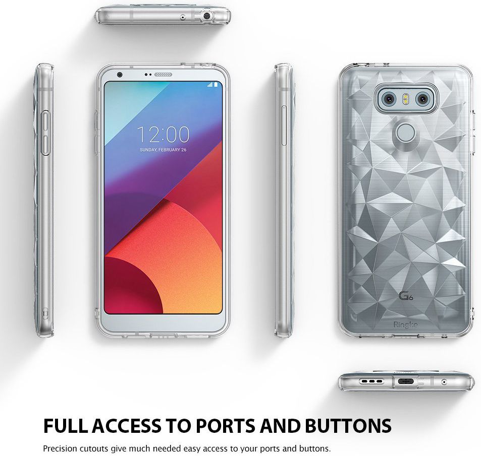 Ringke Air Prism LG G6 Hoesje Transparant afbeelding 3