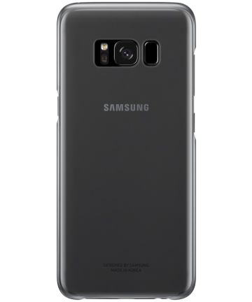 Samsung Galaxy S8 Clear Cover Zwart Origineel Hoesjes