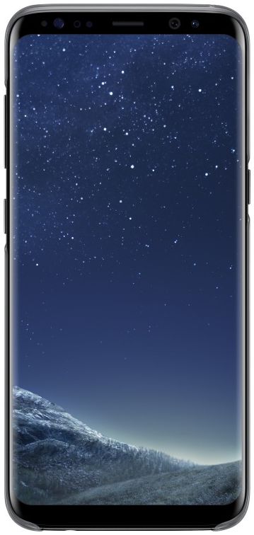 Samsung Galaxy S8 Clear Cover Zwart Origineel afbeelding 2