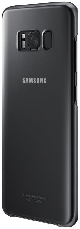 Samsung Galaxy S8 Clear Cover Zwart Origineel afbeelding 3