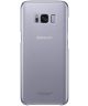 Origineel Samsung Galaxy S8 Hoesje Clear Cover Paars