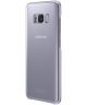 Origineel Samsung Galaxy S8 Hoesje Clear Cover Paars