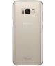 Samsung Galaxy S8 Clear Cover Goud Origineel