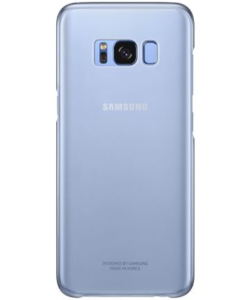 Samsung Galaxy S8 Clear Cover Blauw Origineel Hoesjes