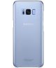 Samsung Galaxy S8 Clear Cover Blauw Origineel
