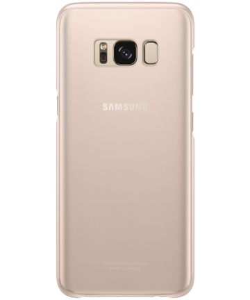 Samsung Galaxy S8 Clear Cover Roze Origineel Hoesjes