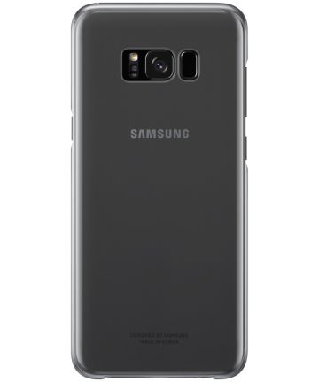 Samsung Galaxy S8 Plus Clear Cover Zwart Origineel Hoesjes