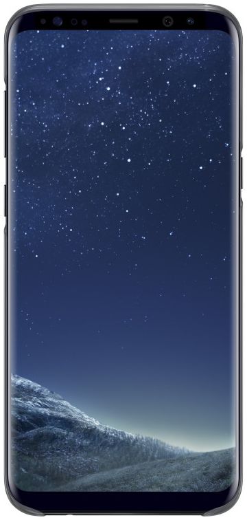 Samsung Galaxy S8 Plus Clear Cover Zwart Origineel afbeelding 2