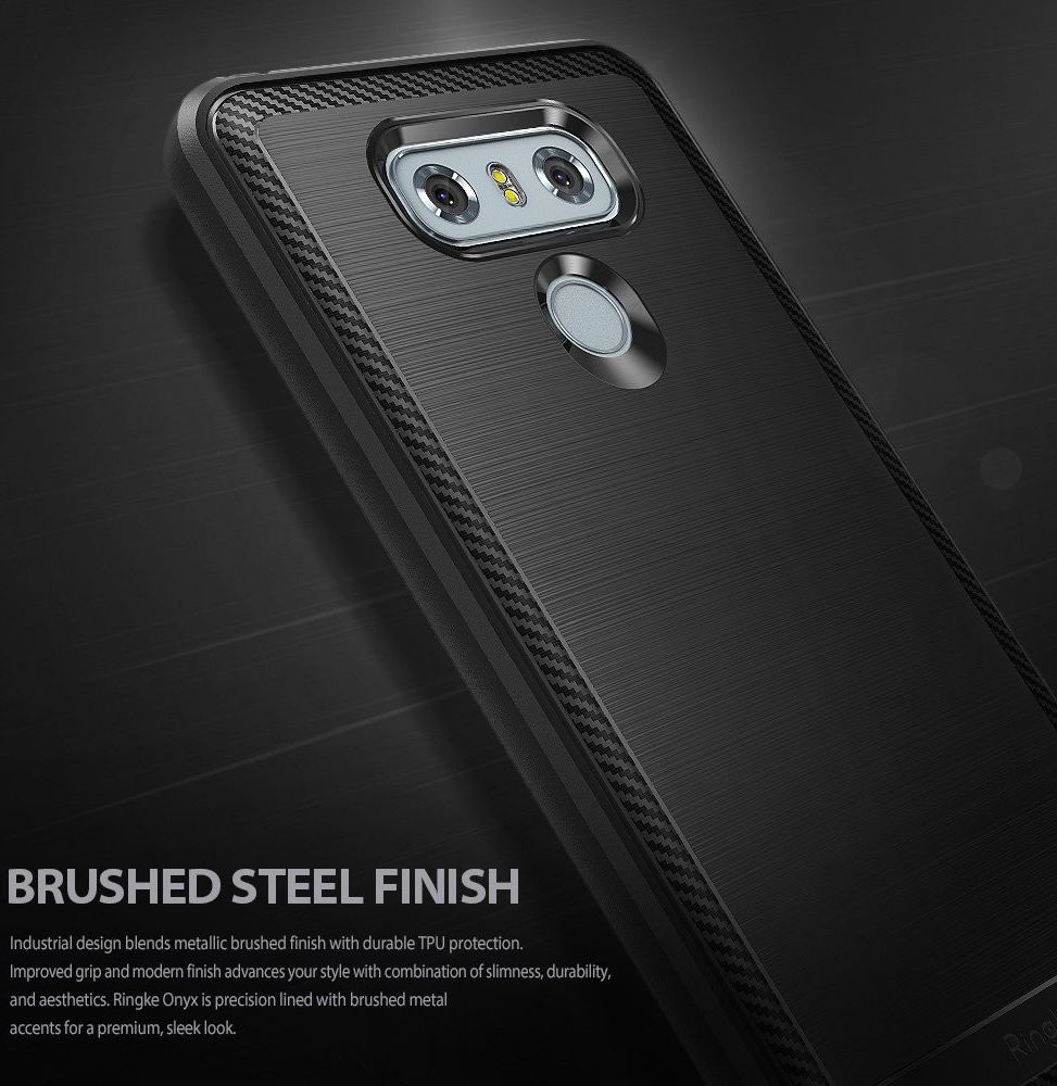 Ringke Onyx LG G6 Hoesje Zwart afbeelding 3