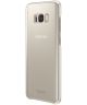 Samsung Galaxy S8 Plus Clear Cover Goud Origineel
