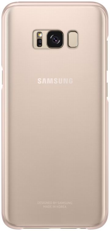 Samsung Galaxy S8 Plus Clear Cover Roze Origineel afbeelding 1