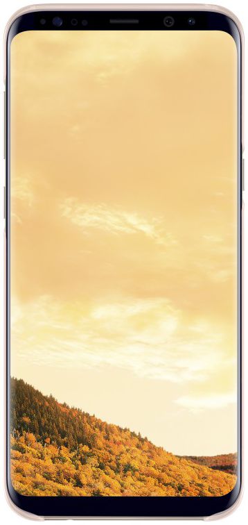 Samsung Galaxy S8 Plus Clear Cover Roze Origineel afbeelding 2