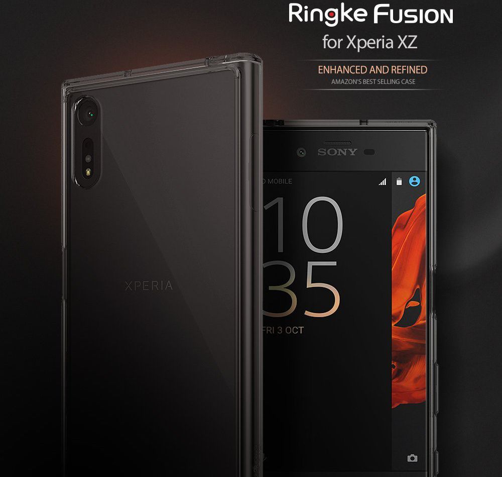 Ringke Fusion Sony Xperia XZ / XZs Hoesje Transparant afbeelding 8