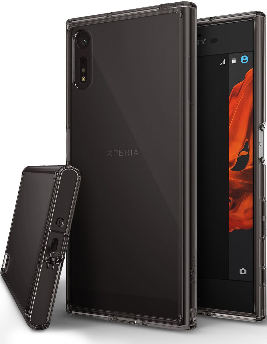 Ringke Fusion Sony Xperia XZ / XZs Hoesje Smoke Black afbeelding 1