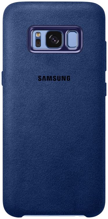 Samsung Galaxy S8 Alcantara Cover Blauw Origineel afbeelding 2