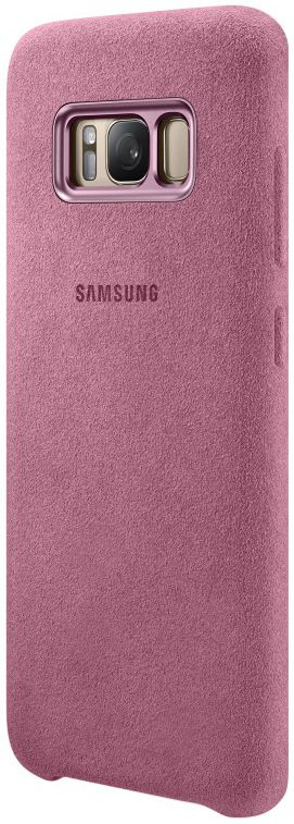 Samsung Galaxy S8 Alcantara Cover Roze Origineel afbeelding 1