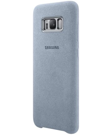Samsung Galaxy S8 Plus Alcantara Cover Mint Origineel Hoesjes