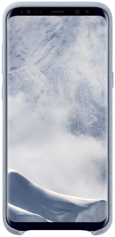 Samsung Galaxy S8 Plus Alcantara Cover Mint Origineel afbeelding 3