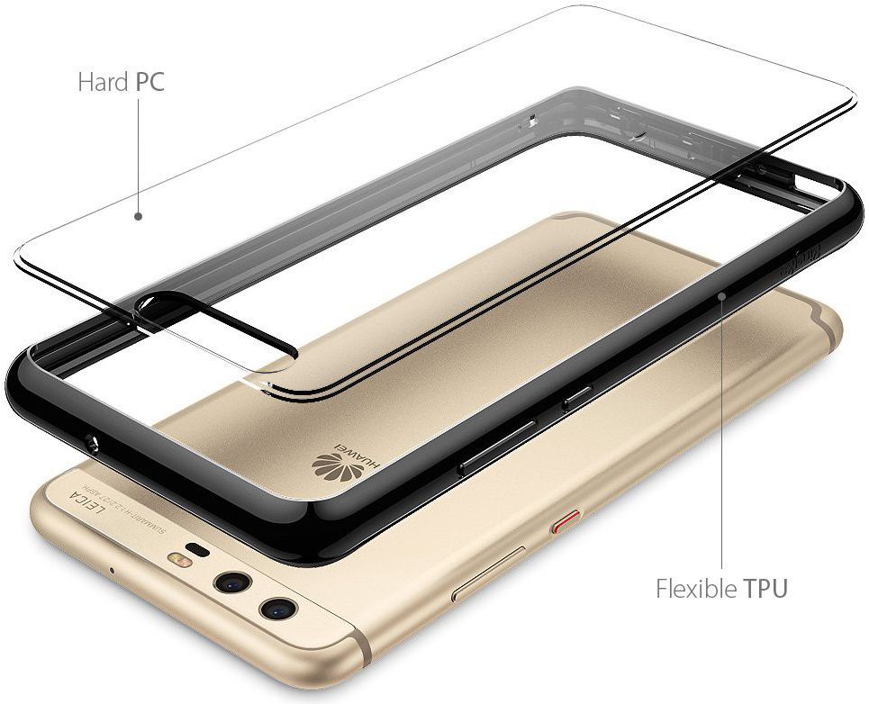 Ringke Fusion Huawei P10 Hoesje Zwart afbeelding 4