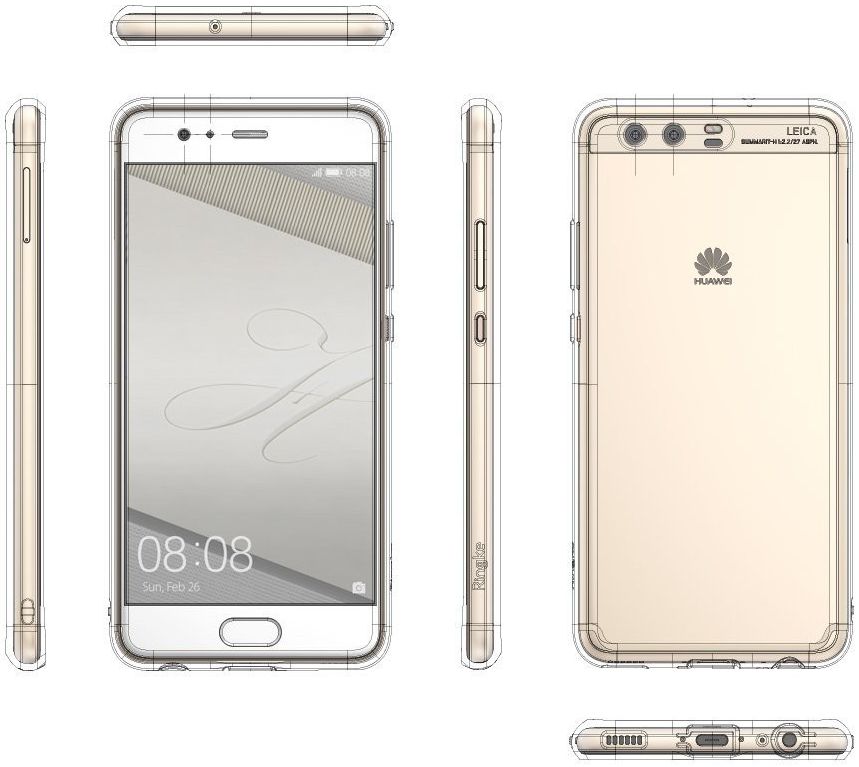 Ringke Fusion Huawei P10 Hoesje Zwart afbeelding 7