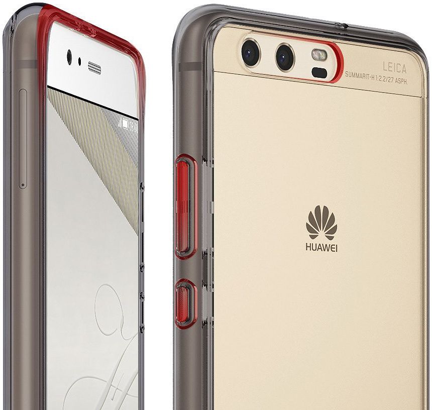 Ringke Fusion Huawei P10 Hoesje Smoke Black afbeelding 3