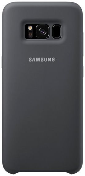 Samsung Galaxy S8 Silicone Cover Donker Grijs Origineel afbeelding 1