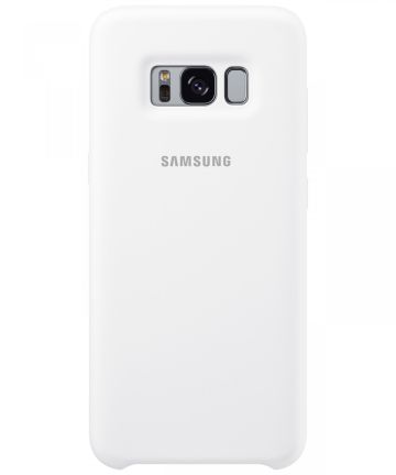 Samsung Galaxy S8 Silicone Cover Wit Origineel Hoesjes