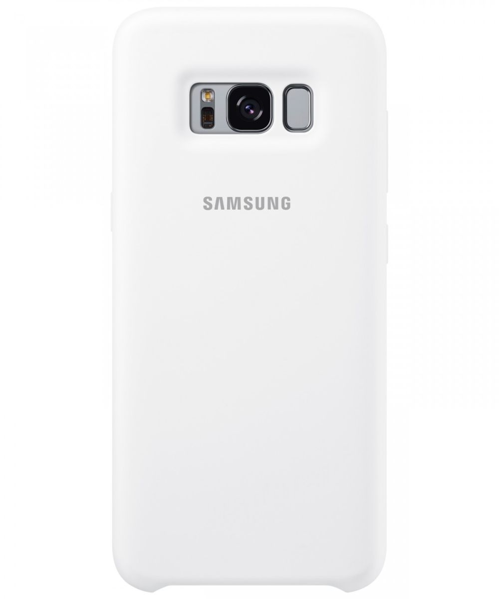 Samsung Galaxy S8 Silicone Cover Wit Origineel afbeelding 1