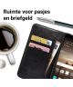 Rosso Huawei Mate 9 Hoesje Premium Book Cover Zwart