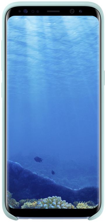 Samsung Galaxy S8 Silicone Cover Blauw Origineel afbeelding 2