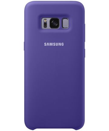 Samsung Galaxy S8 Silicone Cover Paars Origineel Hoesjes