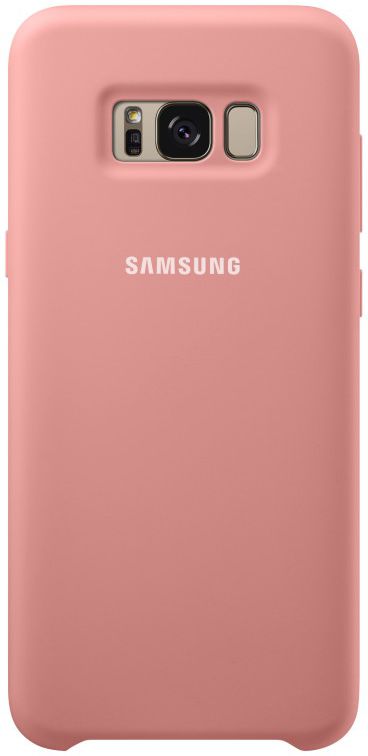 Samsung Galaxy S8 Plus Silicone Cover Roze Origineel afbeelding 1
