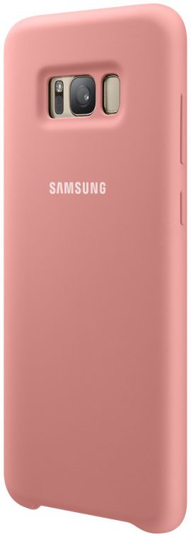 Samsung Galaxy S8 Plus Silicone Cover Roze Origineel afbeelding 3