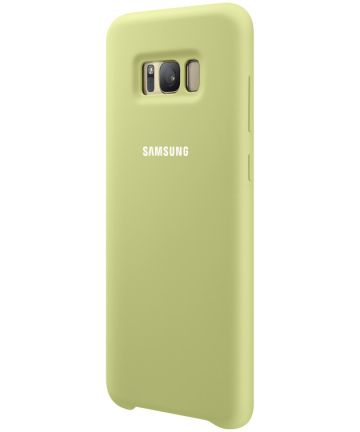 Samsung Galaxy S8 Plus Silicone Cover Groen Origineel Hoesjes