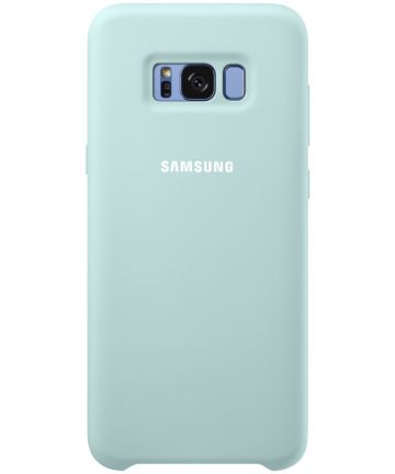 Samsung Galaxy S8 Plus Silicone Cover Blauw Origineel Hoesjes