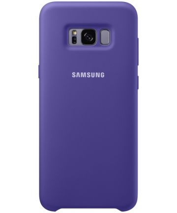 Samsung Galaxy S8 Plus Silicone Cover Paars Origineel Hoesjes