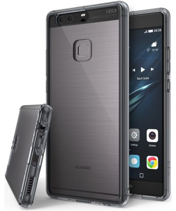 Ringke Fusion Huawei P9 Plus Hoesje Smoke Black Hoesjes