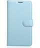 LG K10 (2017) Wallet Case Blauw
