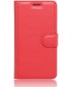 LG K10 (2017) Wallet Case Rood