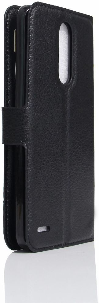 LG K10 (2017) Wallet Case Zwart afbeelding 3
