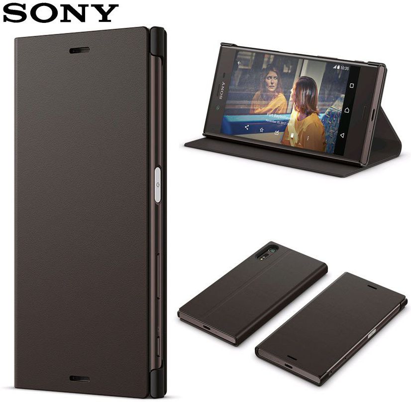 Sony Style Cover Stand SCSG20 Xperia XZs Zwart afbeelding 4