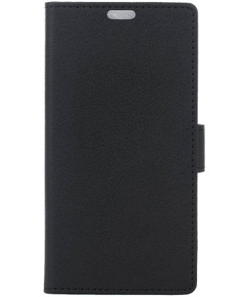 Sony Xperia XA1 Wallet Hoesje Zwart Hoesjes