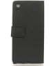Sony Xperia XA1 Wallet Hoesje Zwart