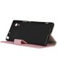 Sony Xperia XA1 Wallet Hoesje Roze